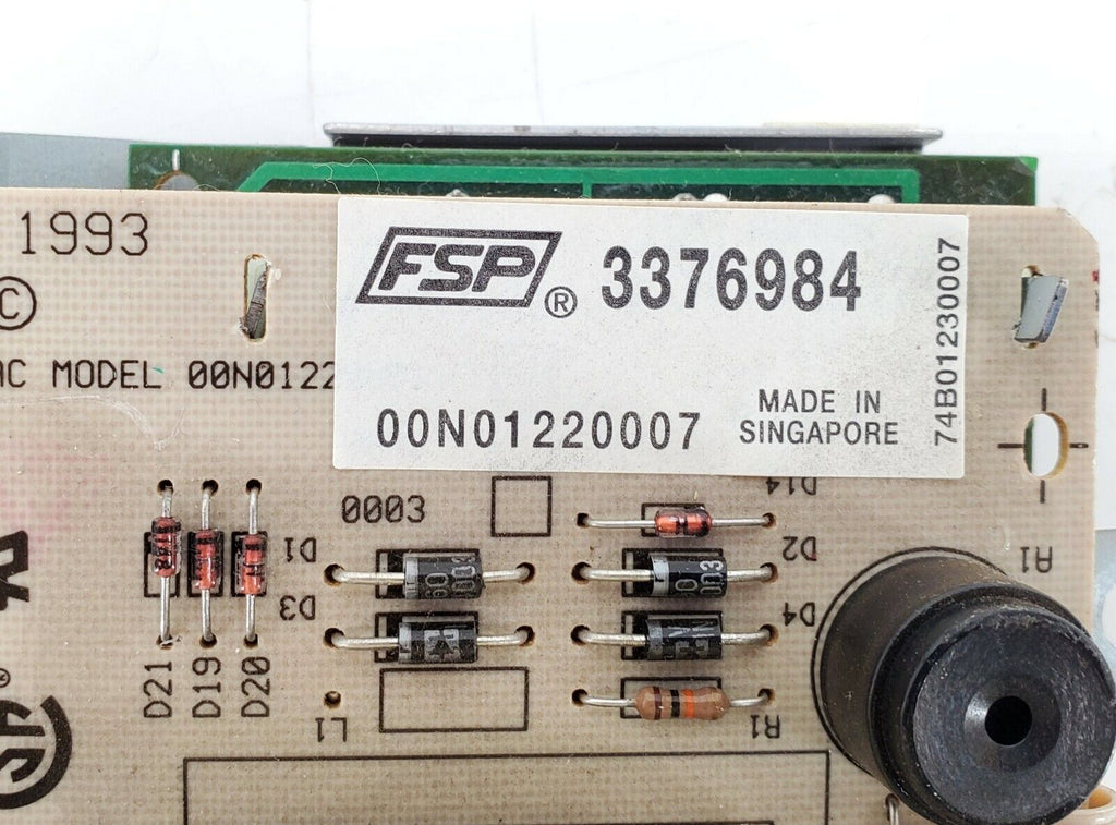 Kenmore Dishwasher Control 3376984