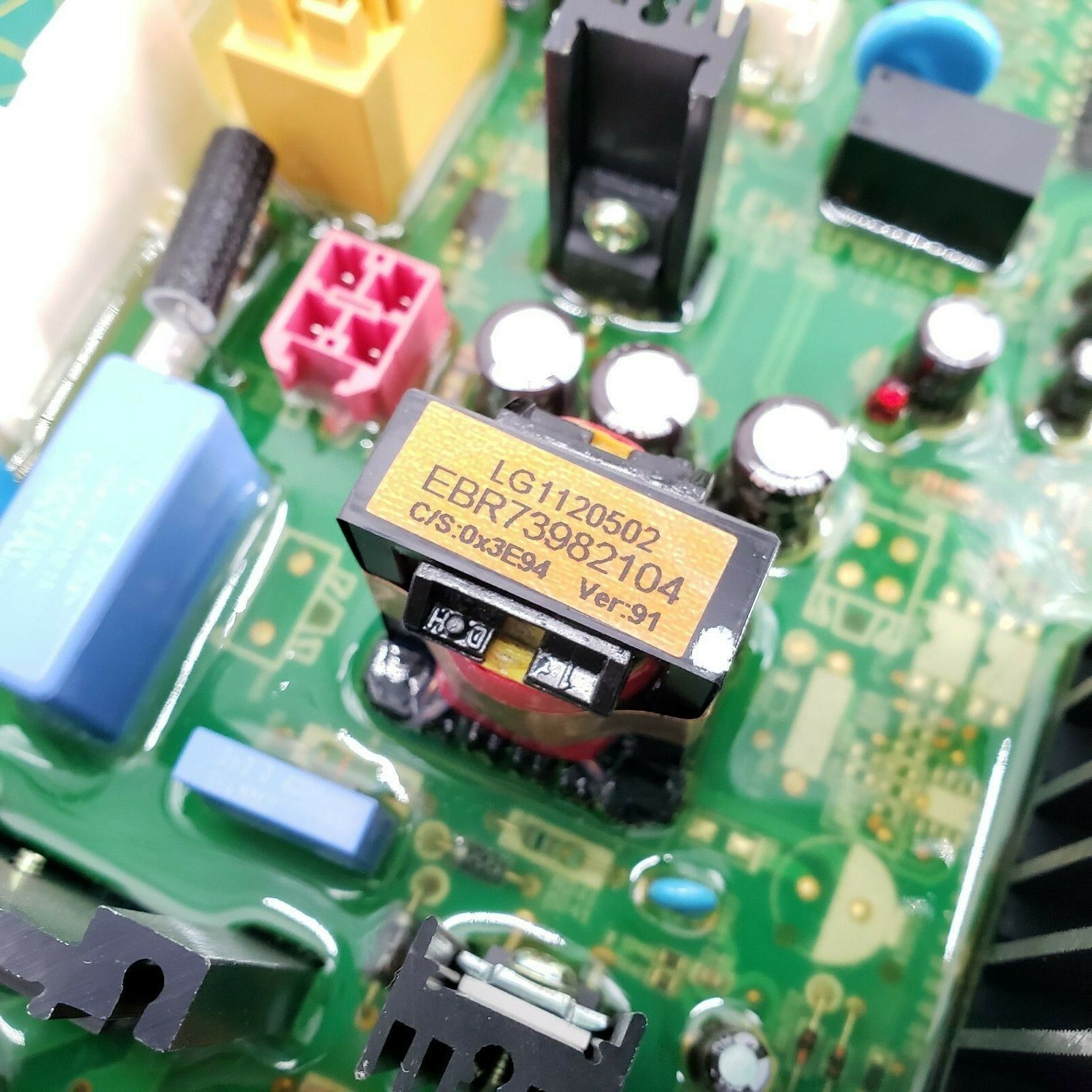 OEM LG Washer Control Board EBR73982104 Same Day Shipping & Lifetime Warranty