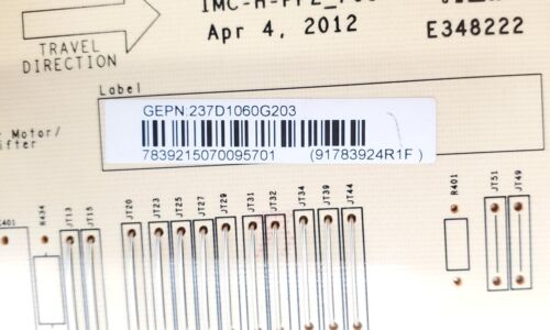 GE Washer Control Board 237D1060G203