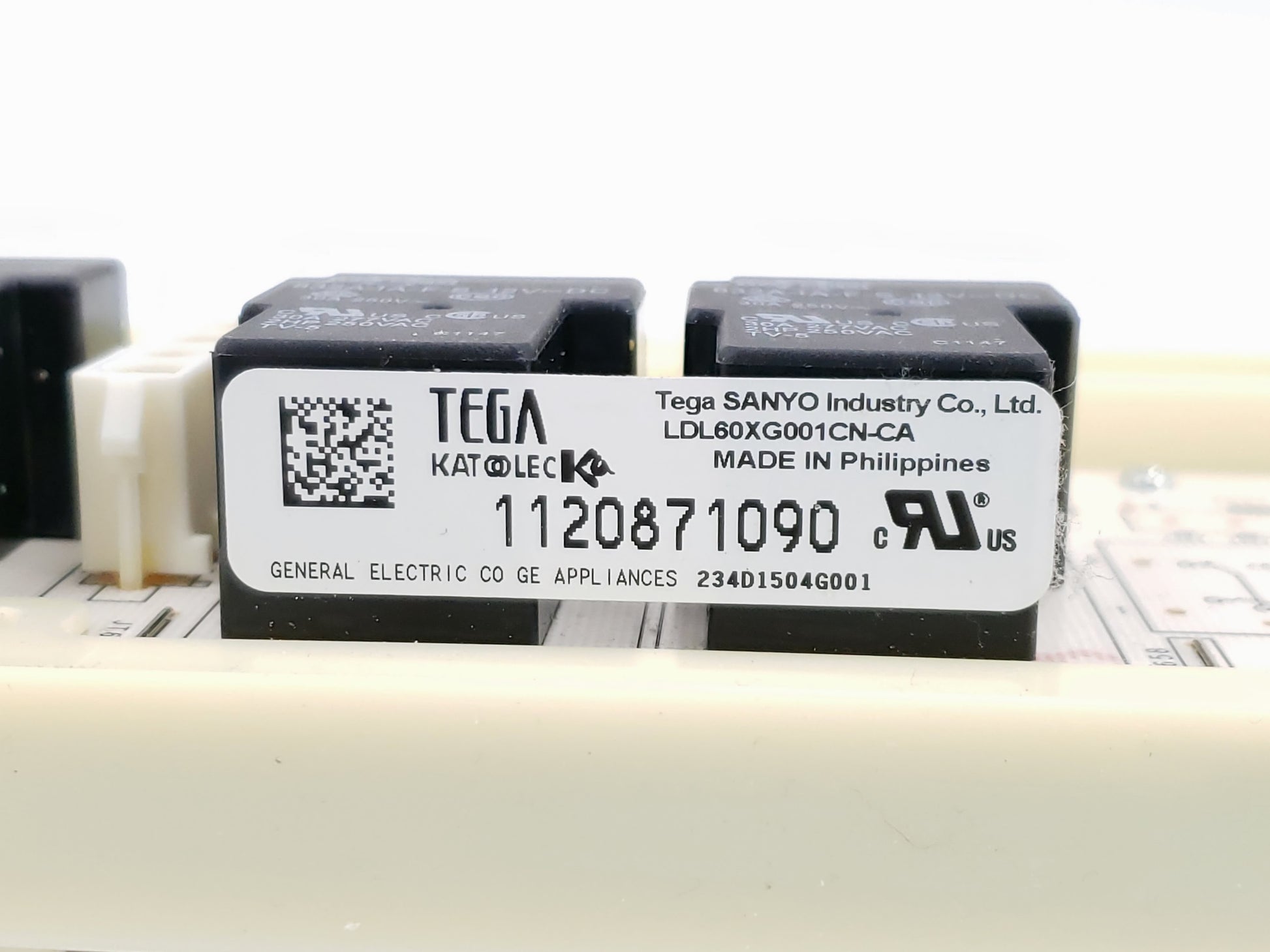 GE Dryer Control Board 234D1504G001