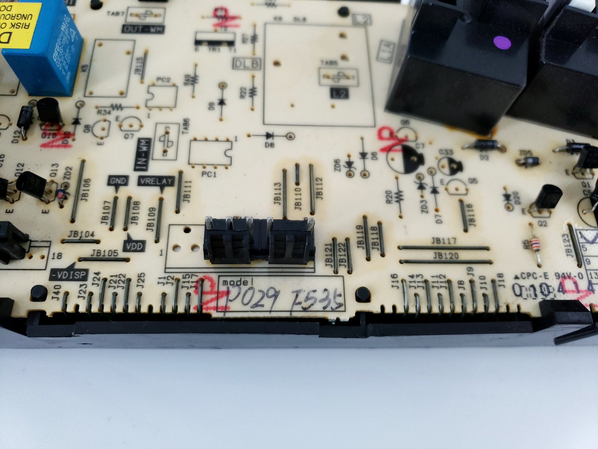 GE Range Control Board WB27T10225