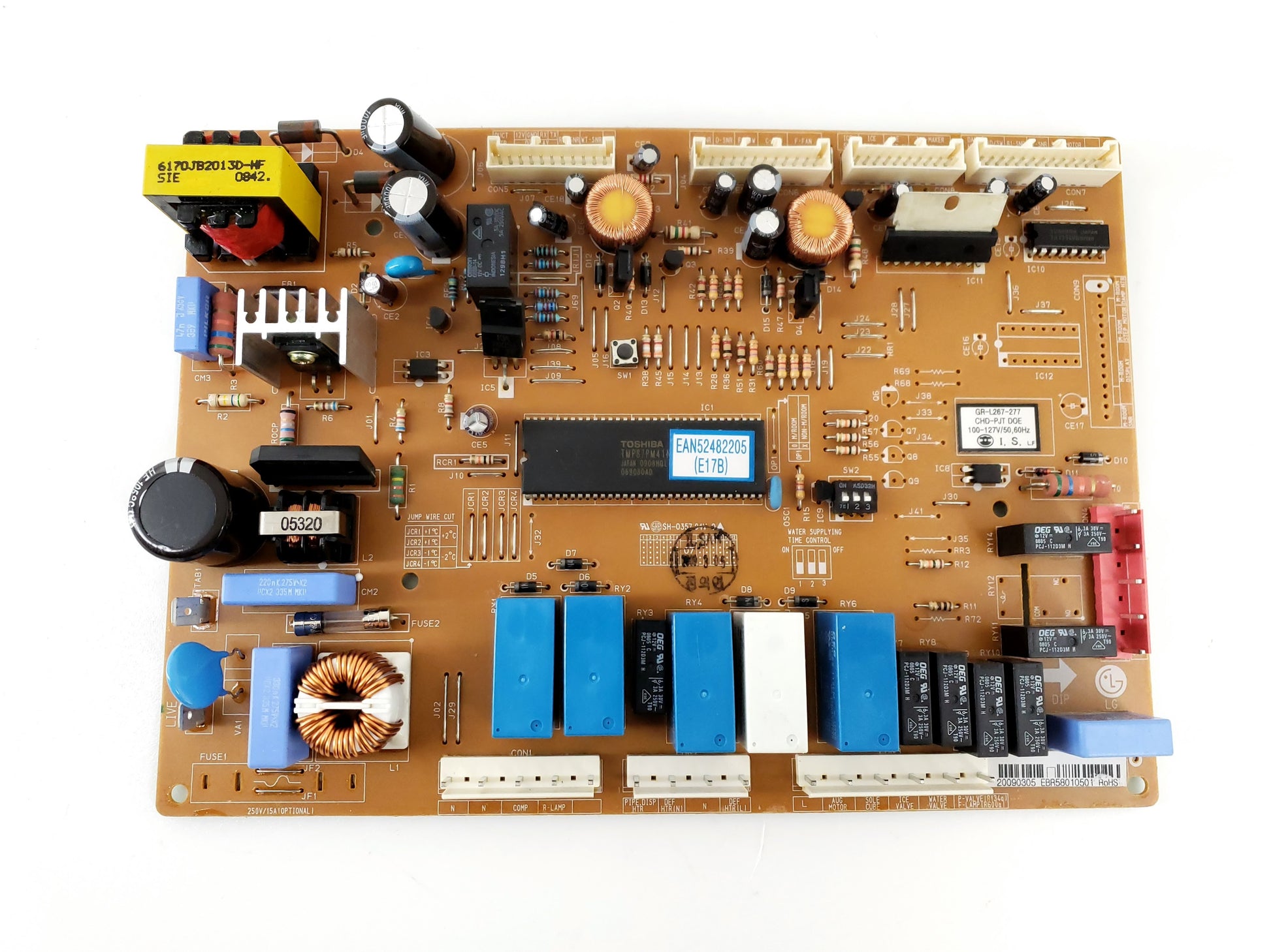 LG Refrigerator Control Board EBR58010501