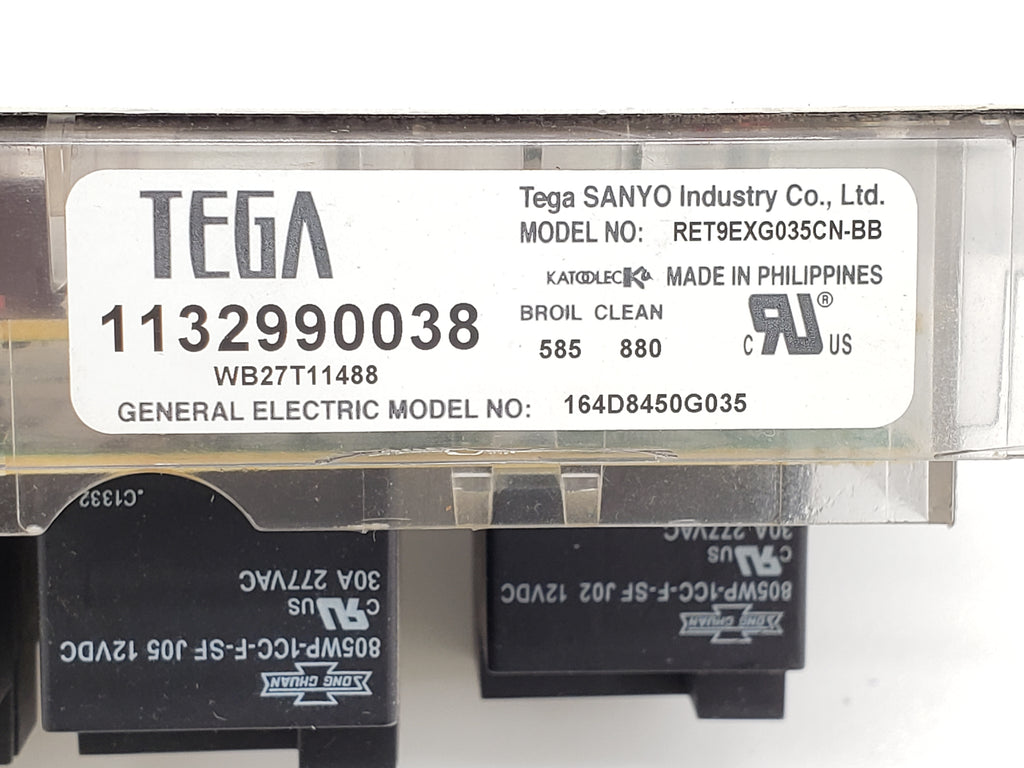 GE Range Control Board WB27T11488