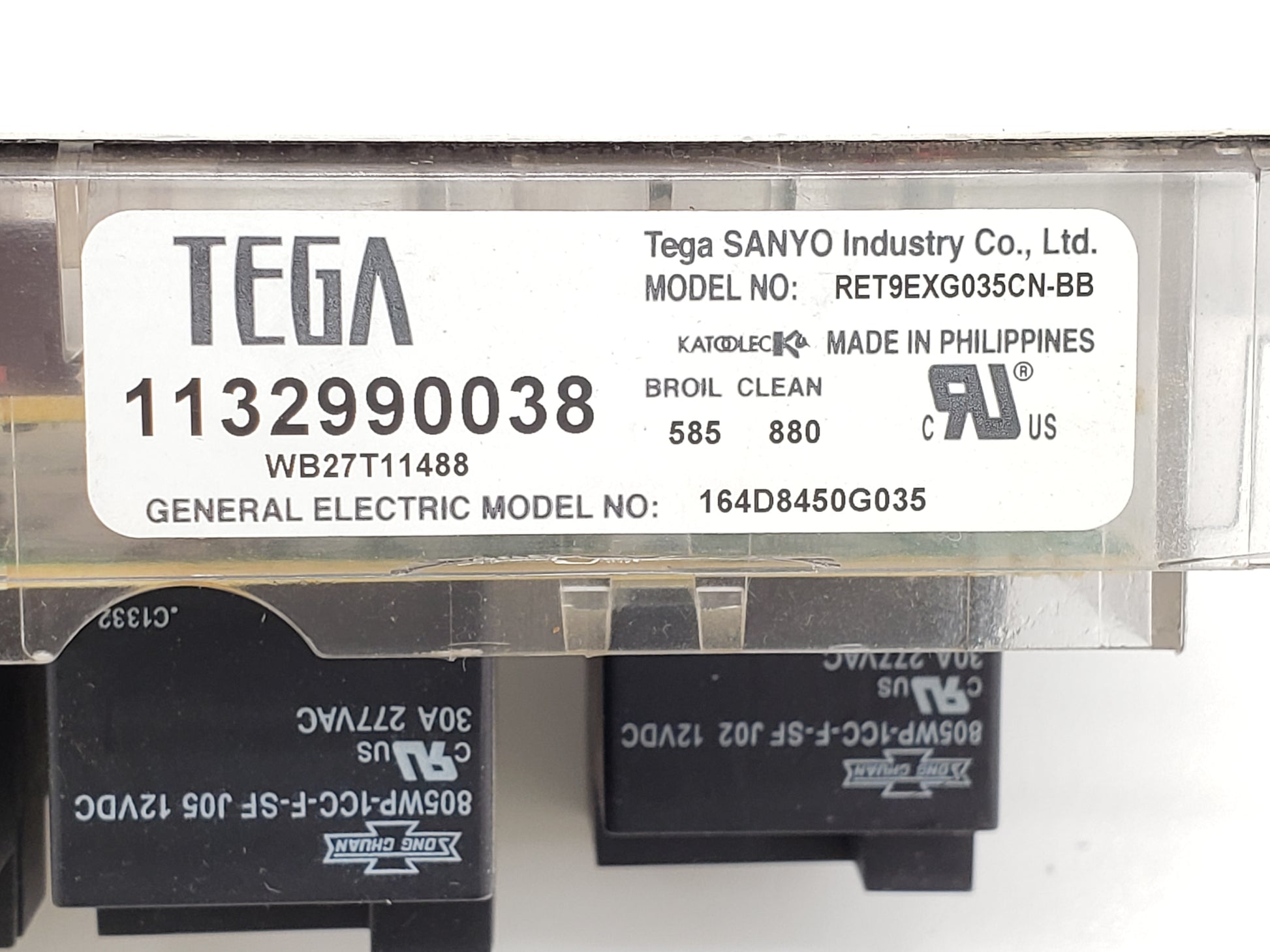 GE Range Control Board WB27T11488