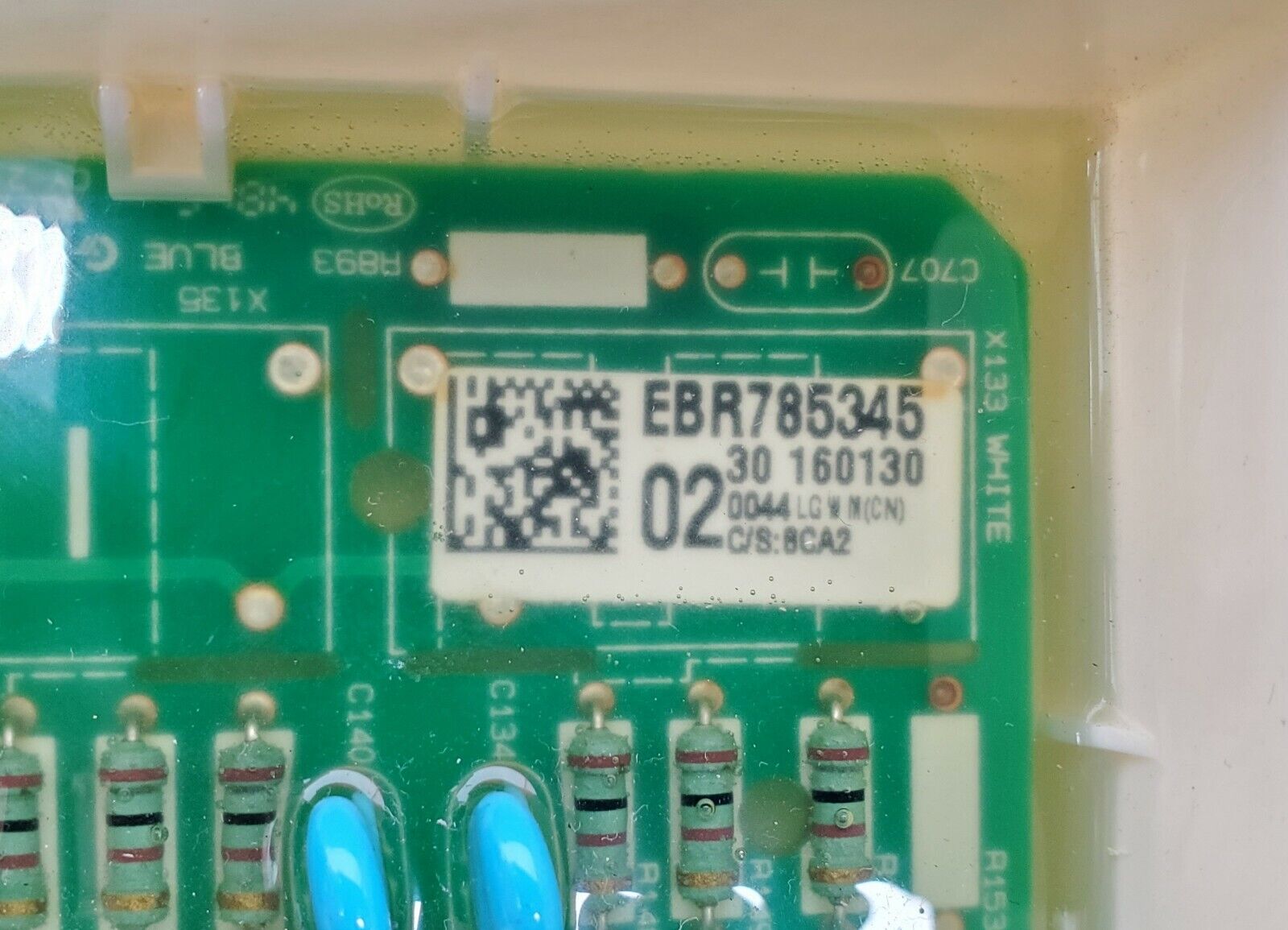 OEM LG Washer Control Board EBR78534502 Same Day Shipping & Lifetime Warranty