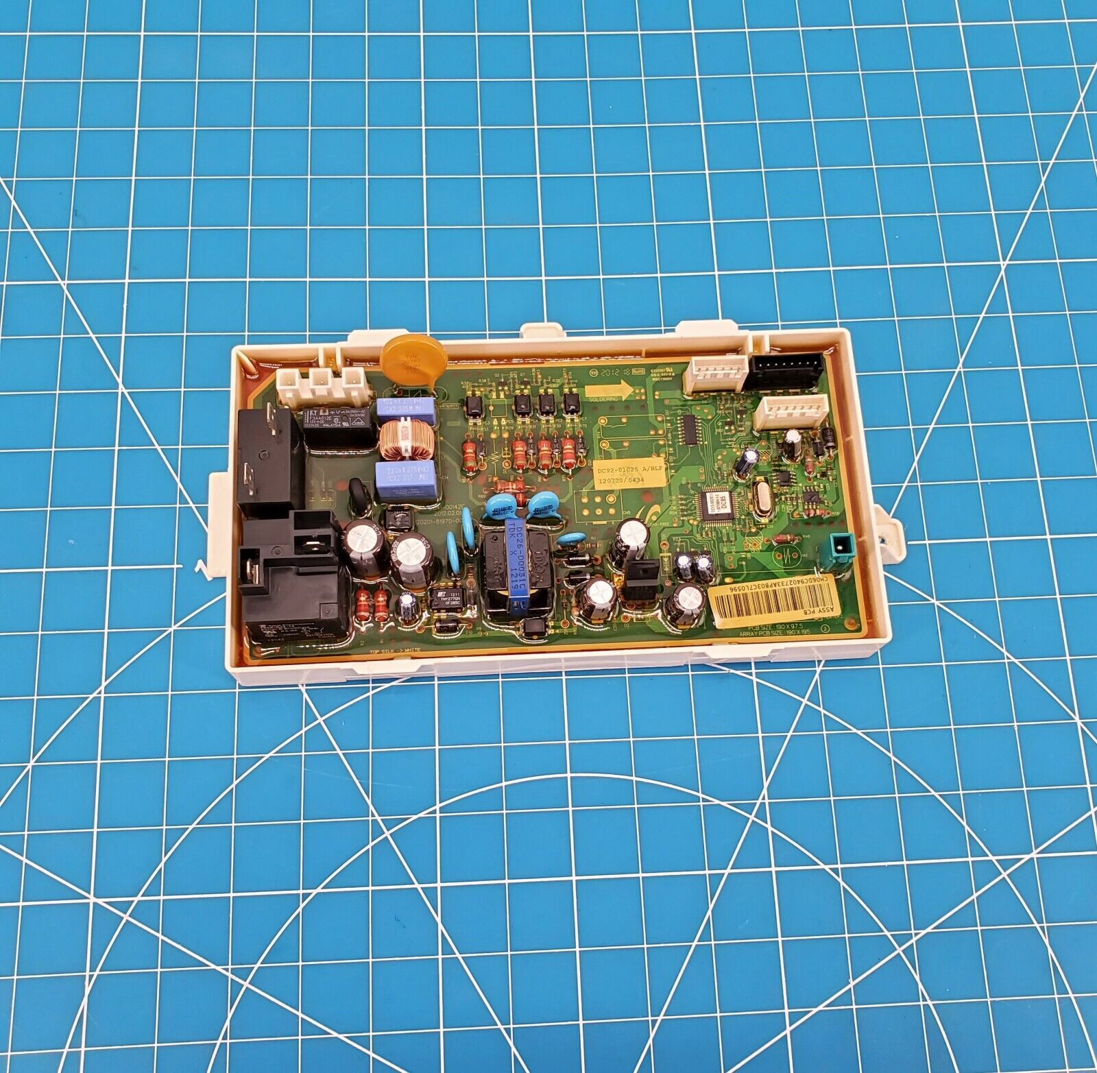 OEM  Samsung Dryer Control  DC92-01025A