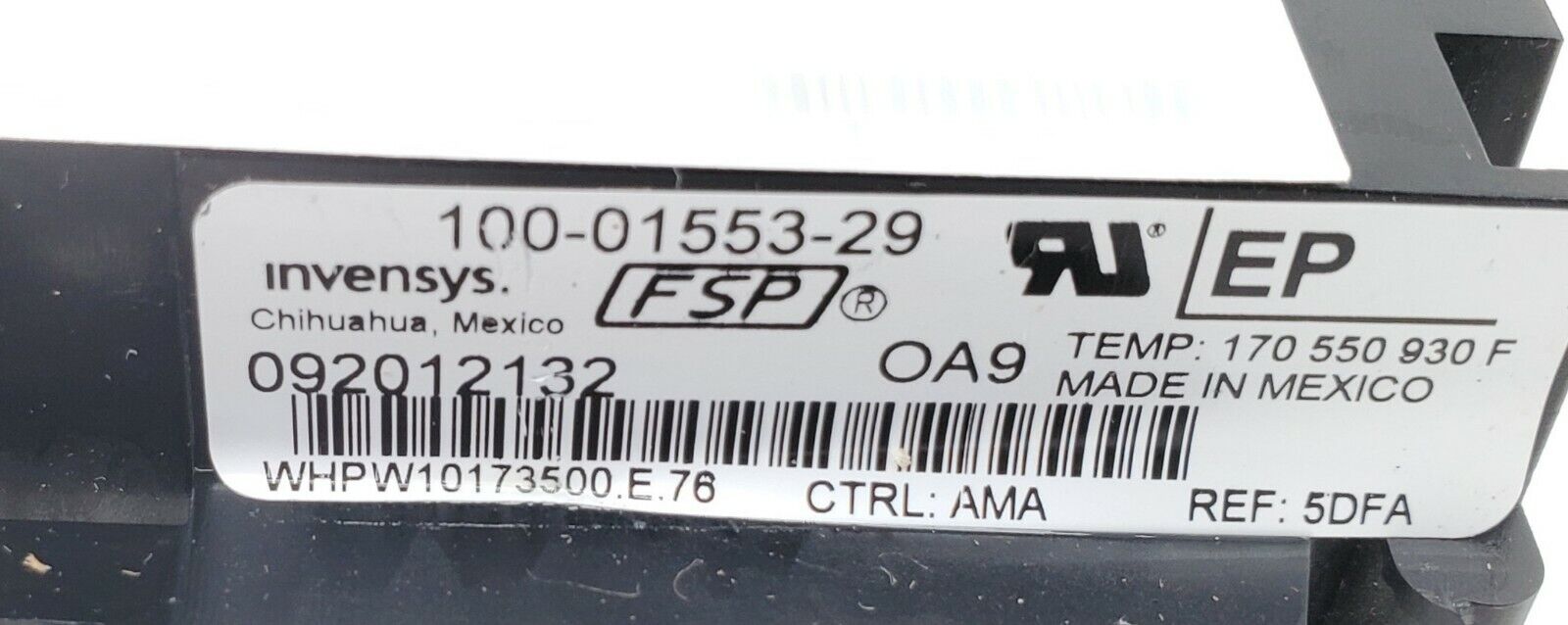 OEM  Maytag Range Control W10173500