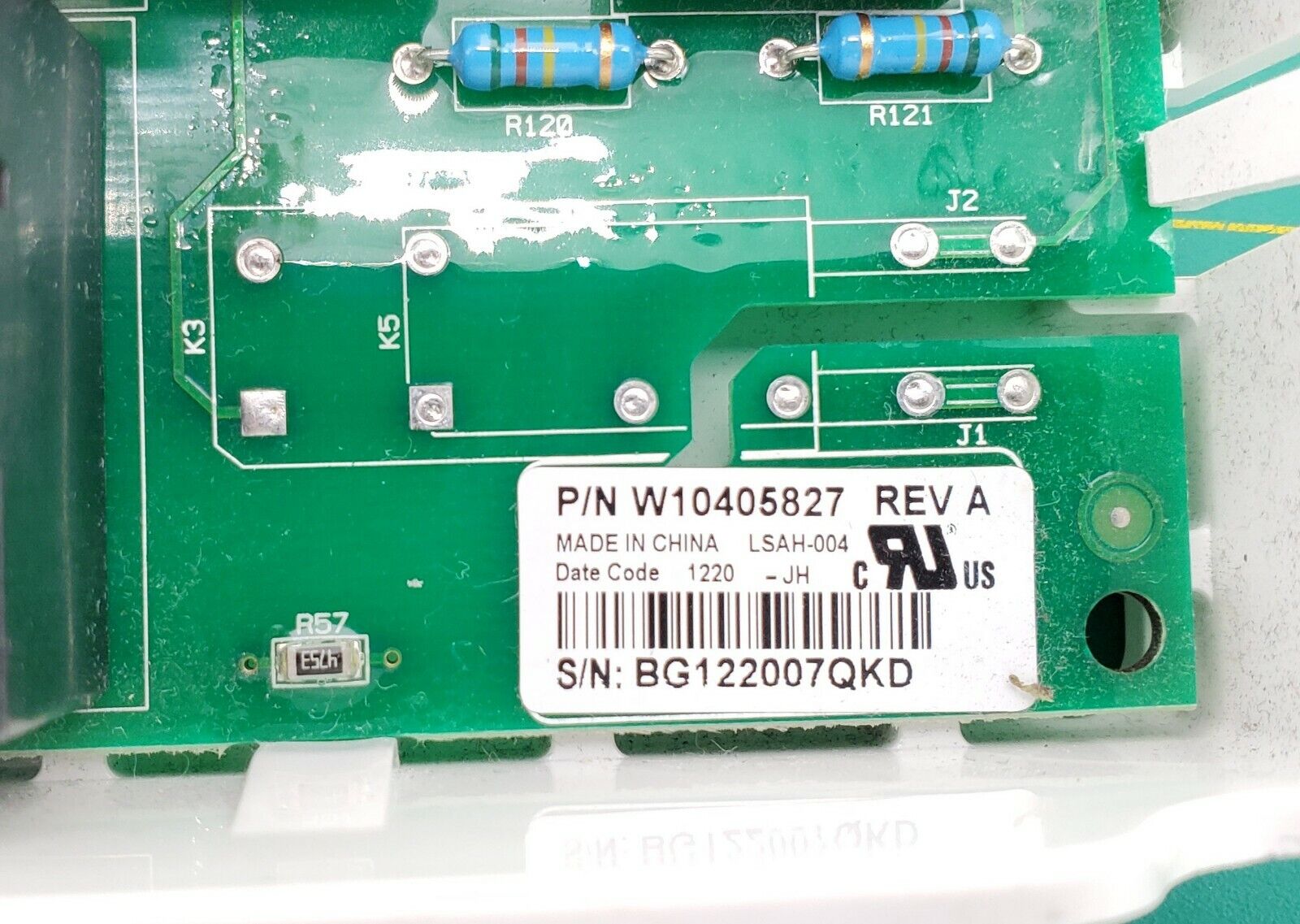 Maytag Dryer Control Board W10405827