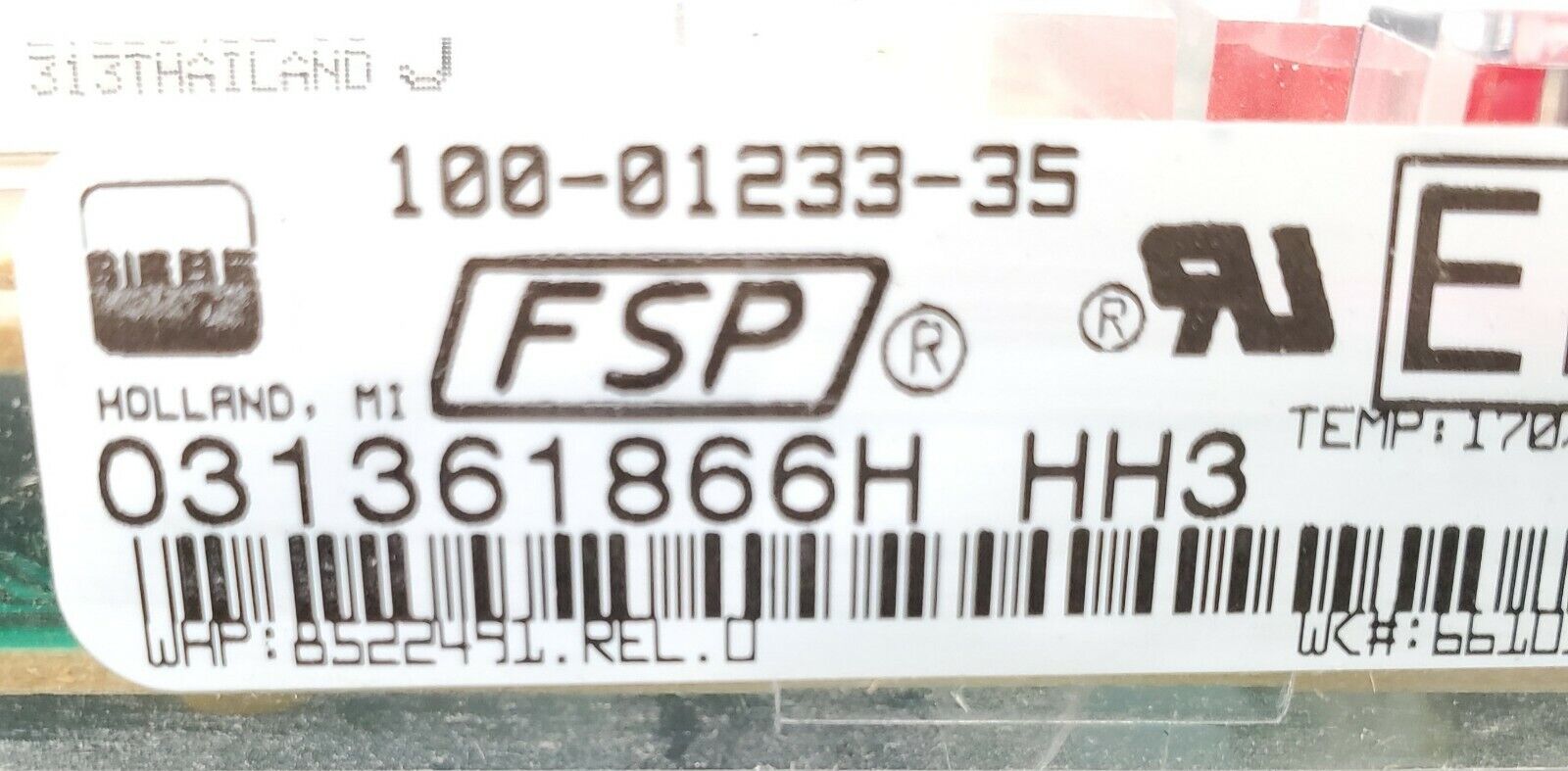 OEM  Whirlpool Range Control 8522491