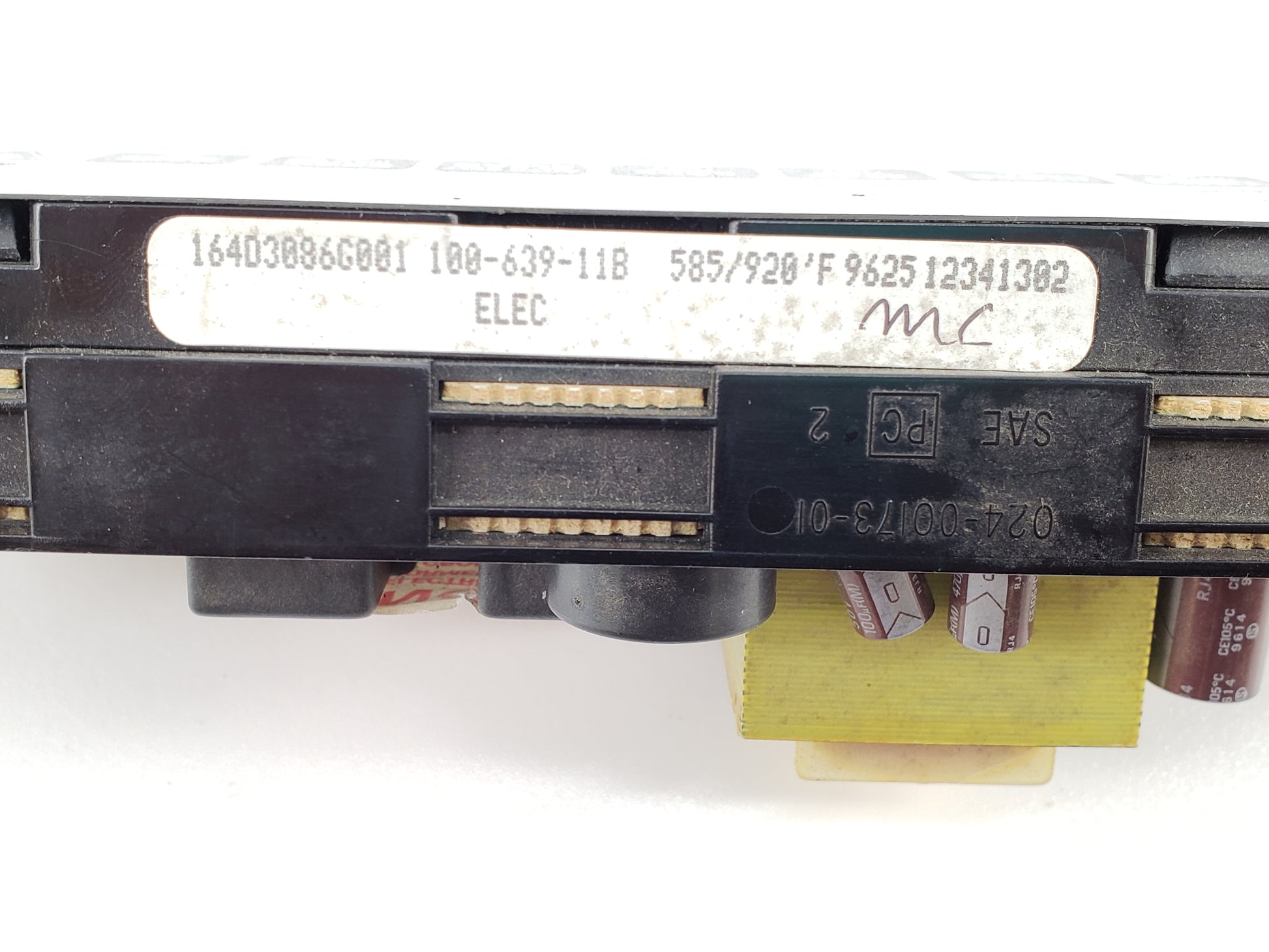 OEM  GE Range Control Board 164D3086G001