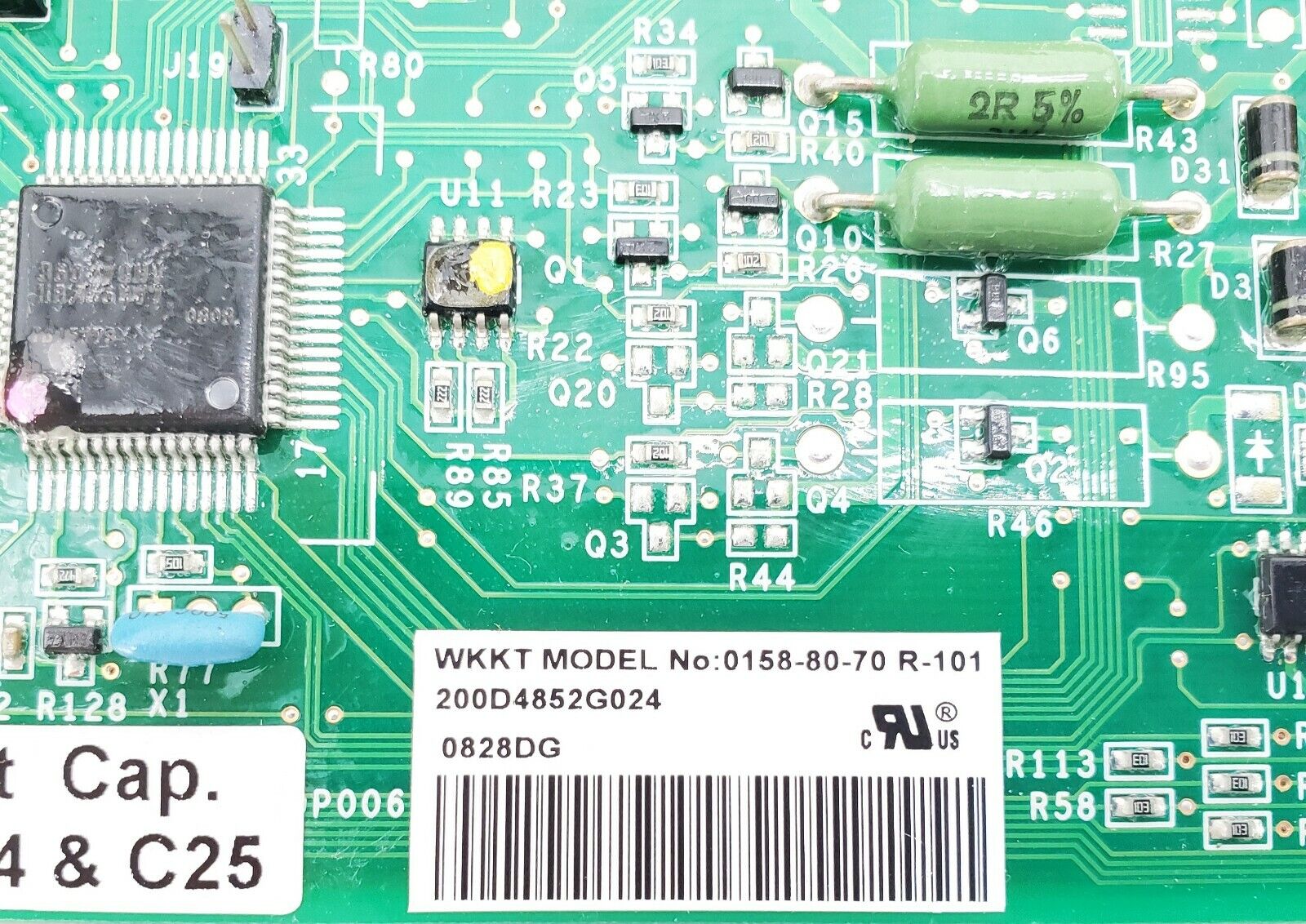 OEM  GE Refrigerator Control 200D4852G024