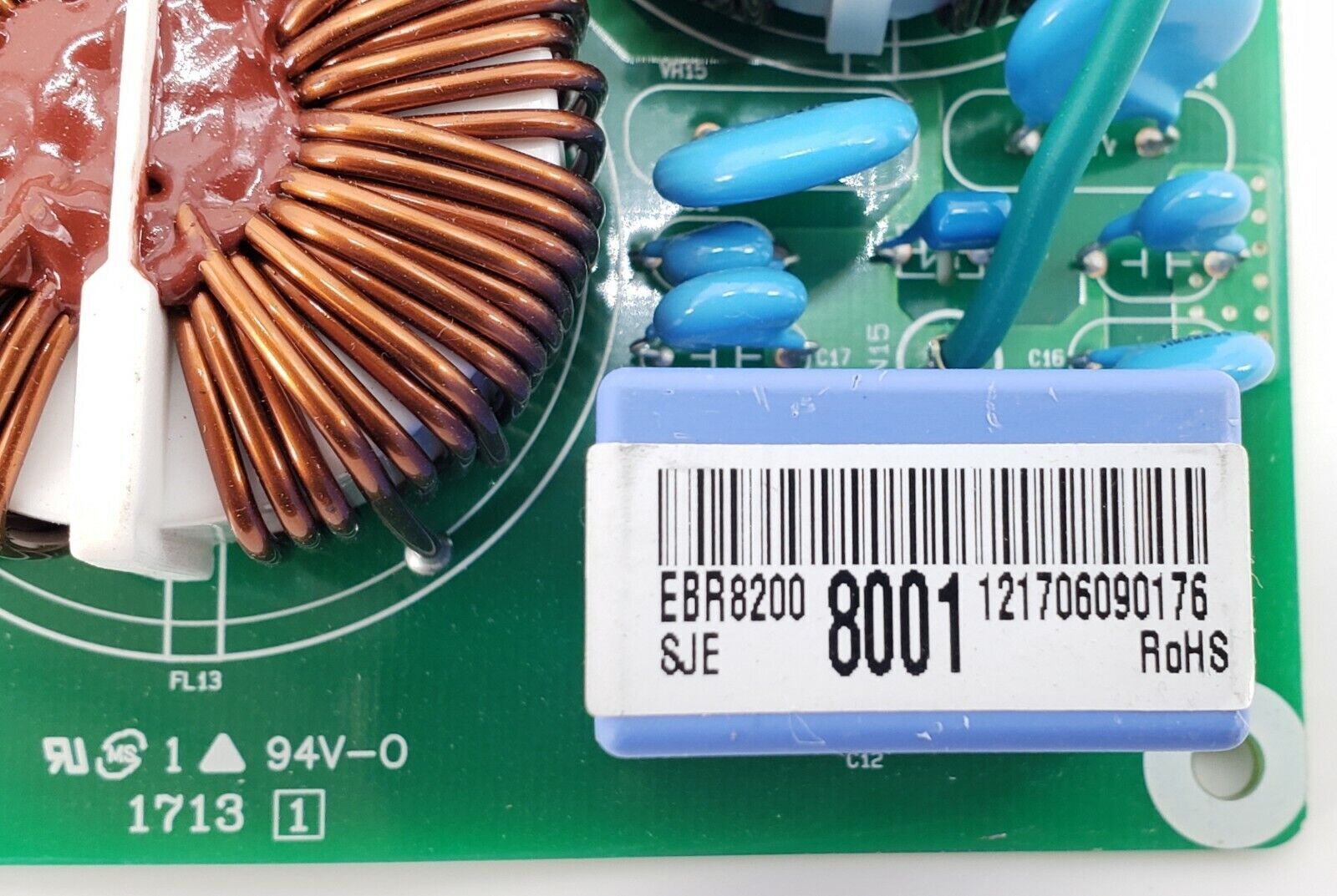 New OEM  LG Range Control Board EBR82008001