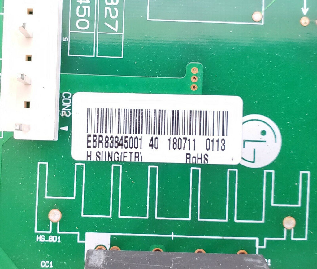 LG Refrigerator Control Board EBR83845001