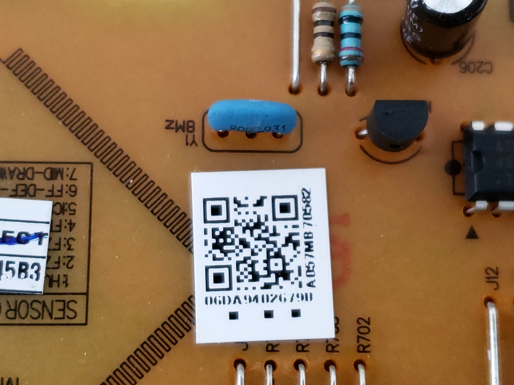 Samsung Refrigerator Control Board DA94-02679B